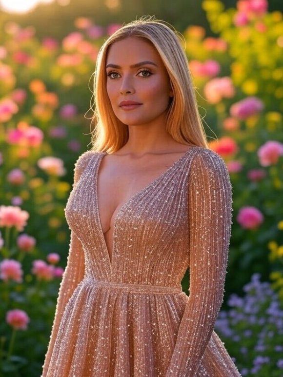 elegant woman portrait